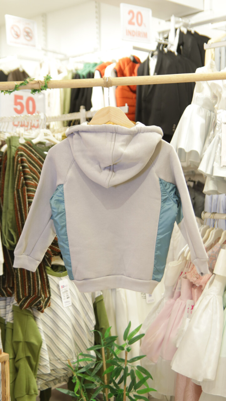 Erkek Çocuk Eşofman Takım 4-8 Yaş 7731 Gri - 7