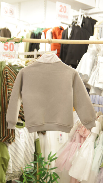 Erkek Çocuk Eşofman Takım 4-8 Yaş 7734 Gri - 6