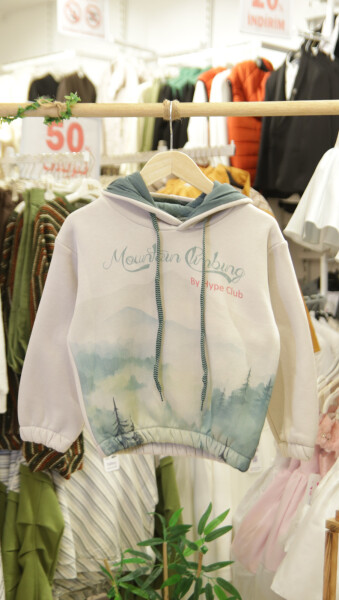 Erkek Çocuk Eşofman Takım 4-8 Yaş 7736 Mint - 5