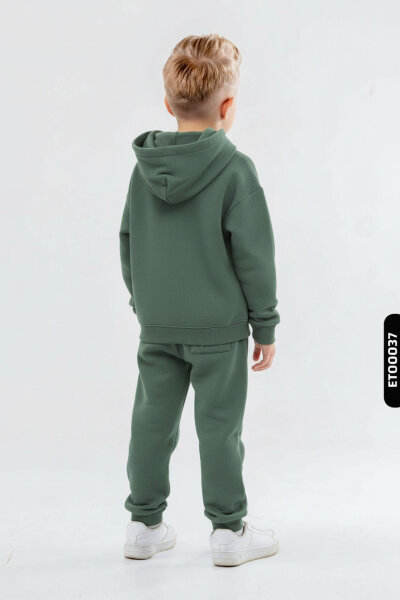 Erkek Çocuk Eşofman Takım 8-12 Yaş 7916 Mint - 2