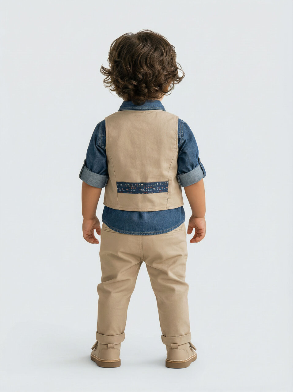 Erkek Çocuk Alt Üst Takım 3-12 Ay 6176 Mavi - 3