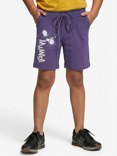 Erkek Çocuk Şort 1-5 Yaş 8277 Mor - HYPE