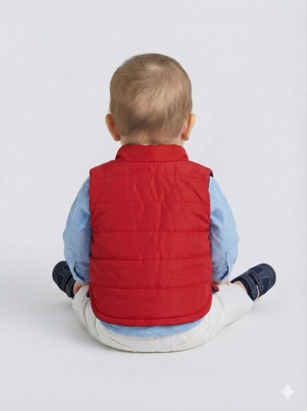 Erkek Çocuk Alt Üst Takım 3-12 Ay 1501 Kırmızı - Bej - HYPE