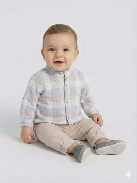 Erkek Çocuk Alt Üst Takım 3-12 Ay 1504 Turkuaz - 2