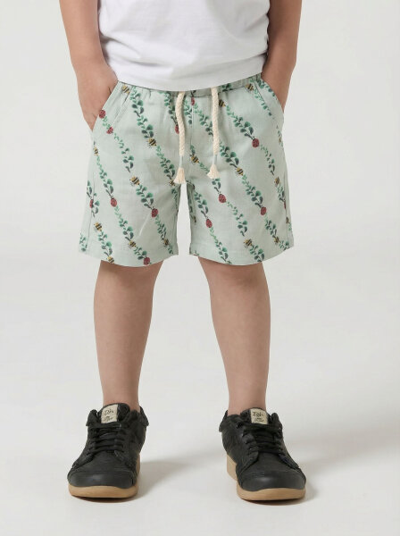 Erkek Çocuk Şort 1-5 Yaş 8269 Çiçekli - HYPE