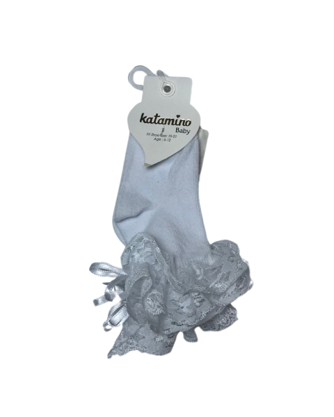 Katamino Ulya Aks. Kız Bebek Soket Çorap K46247 Asorti - Katamino