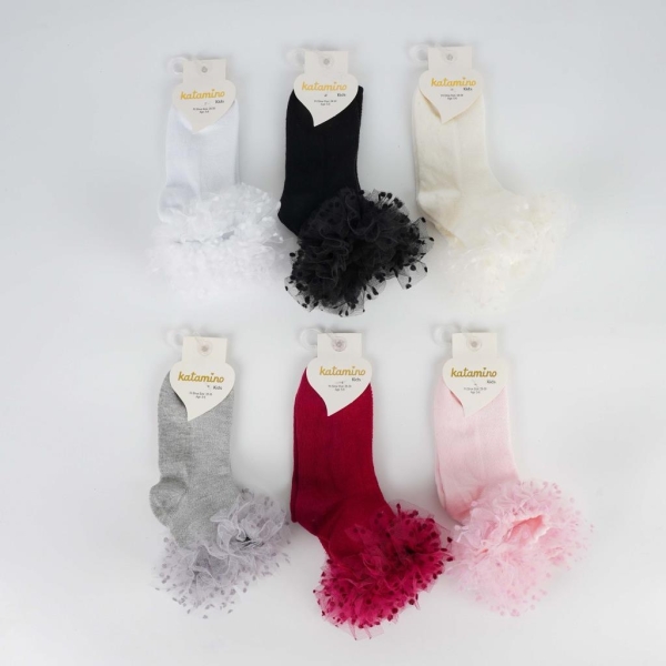Katamino Saren Aks. Kız Soket Çorap K22145 Asorti - Katamino