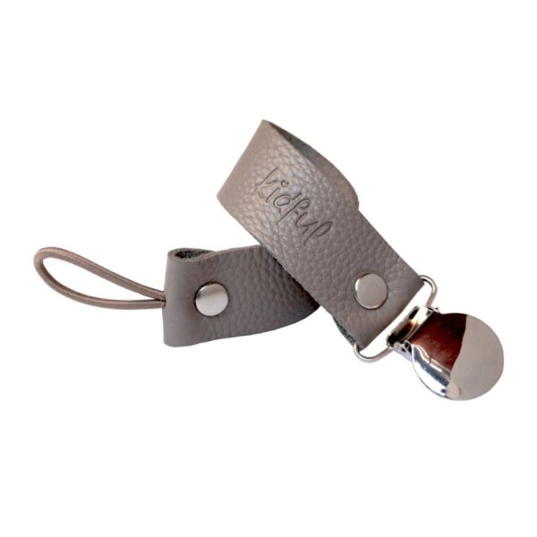 Kidful Bitkisel Boyalı Emzik Askısı Dark Oak - Kidful