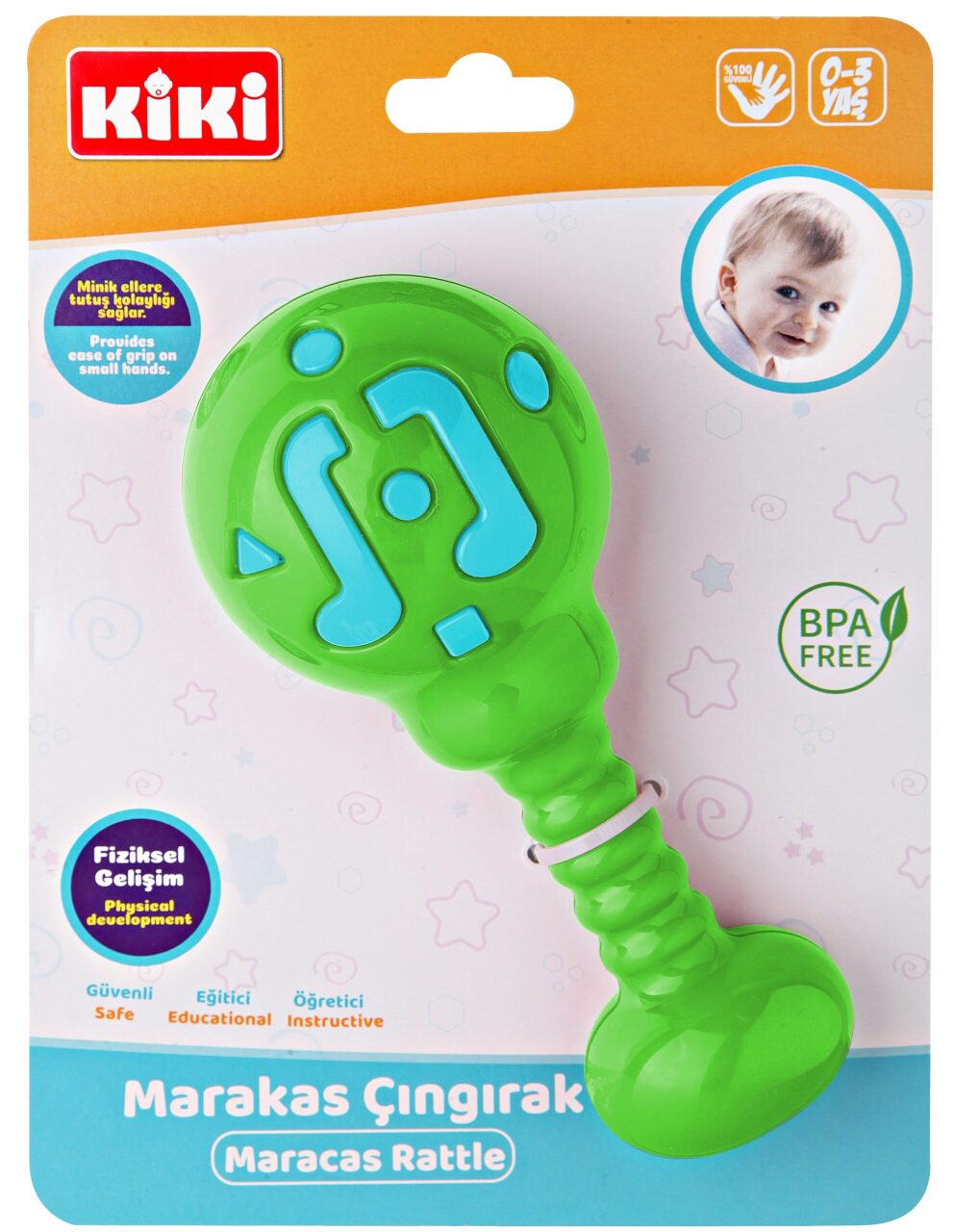 خشخيشات ماراكاس كيكي AE-1910 - 3