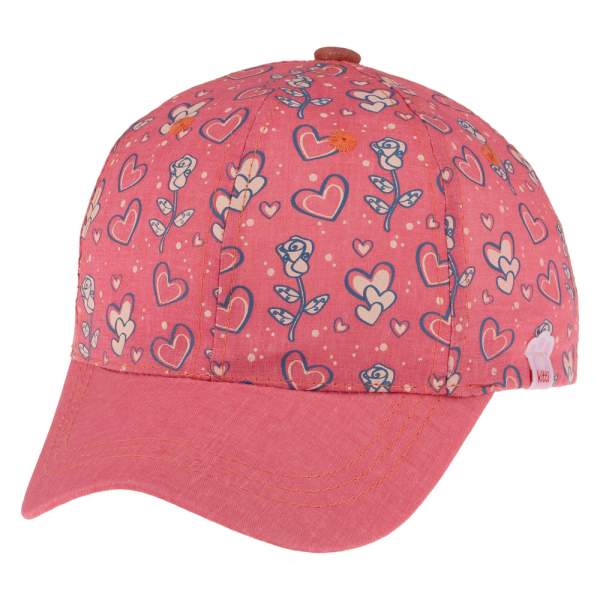 Kitti Bebe Kız Şapka (1-3 Yaş) Y24100-05 Mercan - Kitti