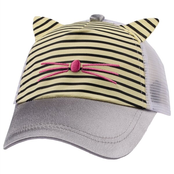 Kitti Bebe Kız Şapka (1-3 Yaş) Y8100-08 Sarı - Kitti