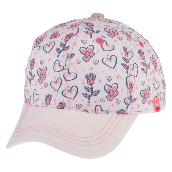 Kitti Bebe Kız Şapka (1-3 Yaş) Y24100-05 Beyaz - Kitti