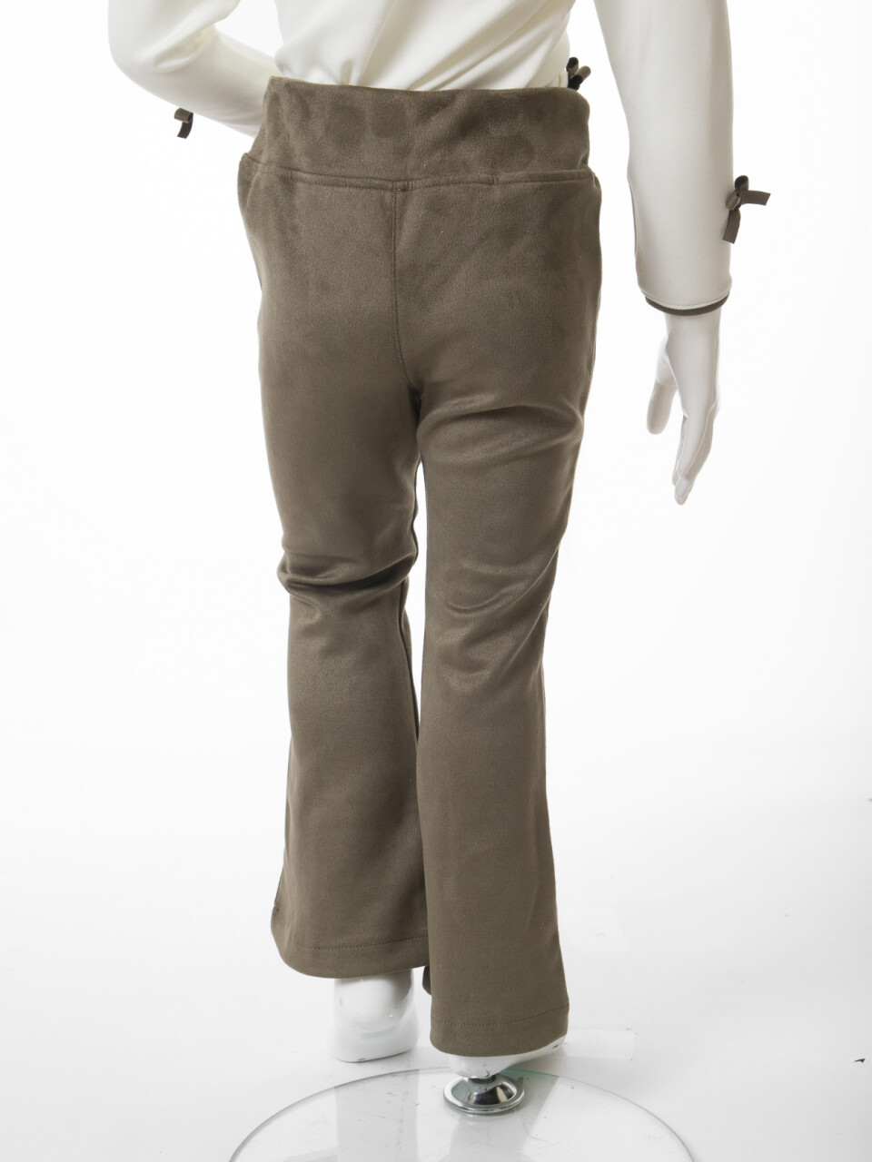 Pelerin Detaylı Kız Çocuk 3'lü Alt Üst Takım 4-10 Yaş 4406 Haki - 11