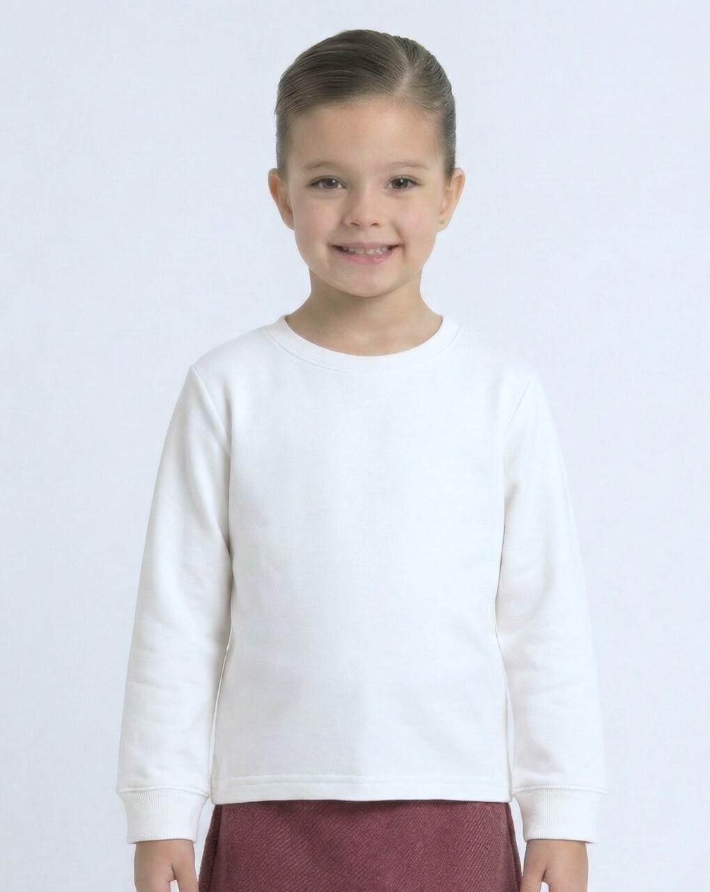 Pelerin Detaylı Çift Cepli Kız Çocuk Elbise 2-6 Yaş 4411 Pudra - 8