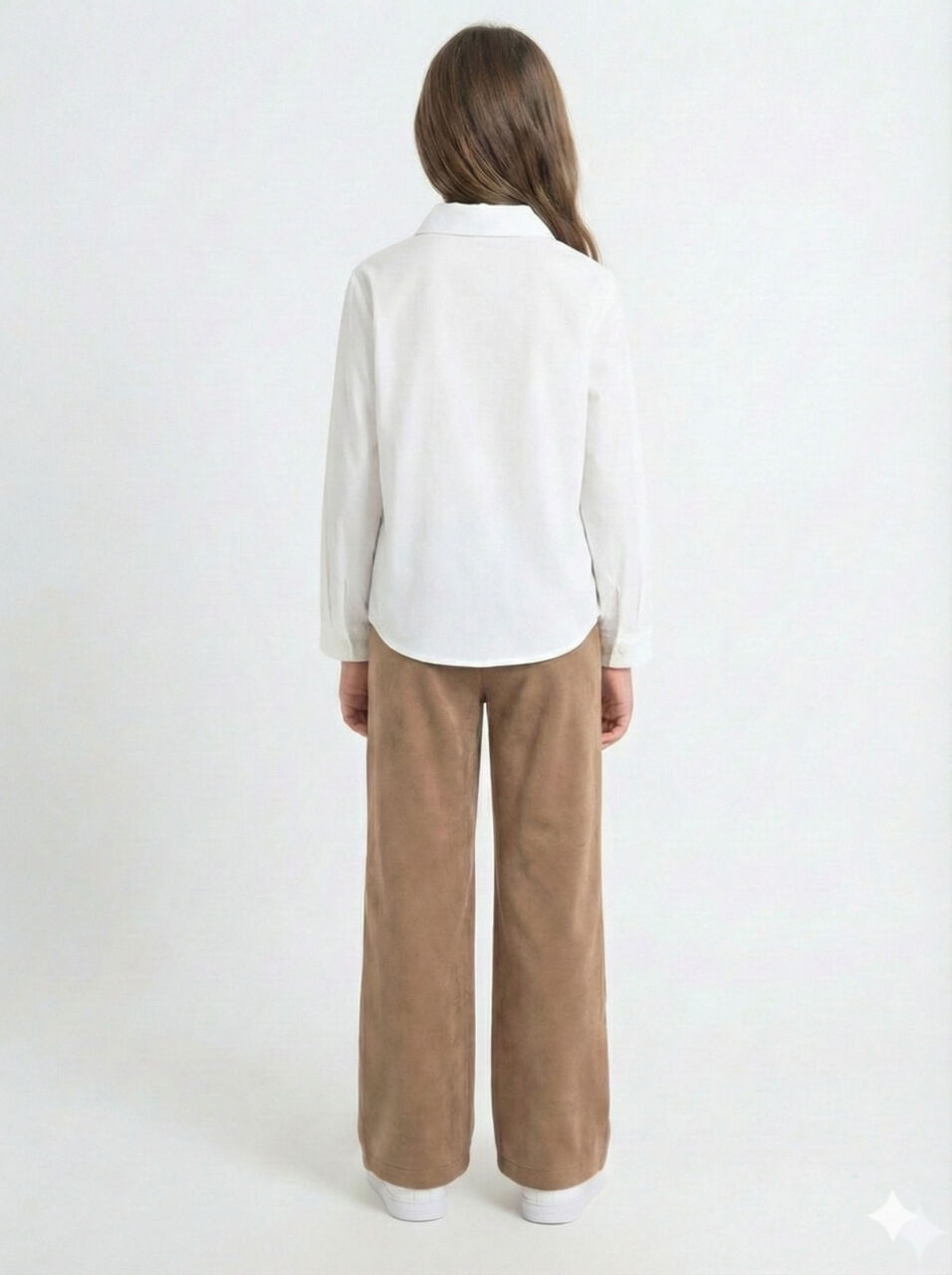 Kız Çocuk Alt Üst Takım 8-14 Yaş 4430 Ekru - Kahverengi - 4