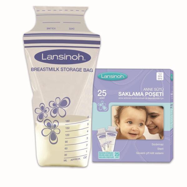 Lansinoh Anne Sütü Saklama Poşeti 25 Adet - Lansinoh