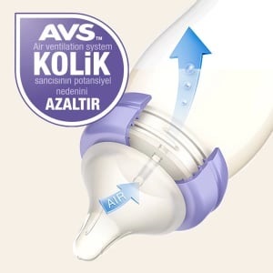 طقم زجاجات رضاعة أطفال من لانسينوه PP، قطعتان × 160 مل - 3