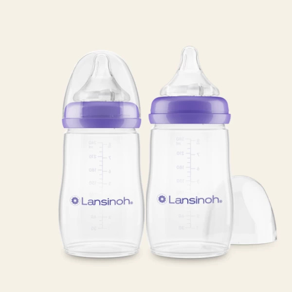 Lansinoh Biberon 2'Li Natural Wawa Biberon Emziği 240 ml - 2