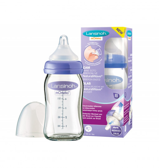 زجاجة رضاعة أطفال من لانسينوه، سعة 160 مل - 1