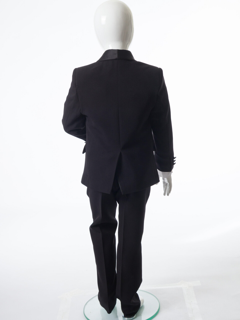 Erkek Çocuk 4'lu Papyonlu Takım Elbise 3-6 Yaş 4165 Siyah - 9