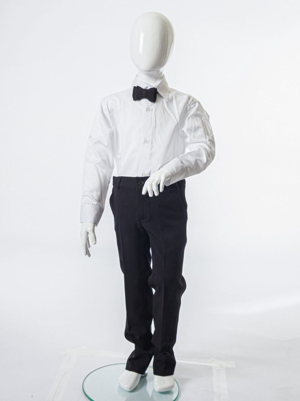 Erkek Çocuk 4'lu Papyonlu Takım Elbise 3-6 Yaş 4165 Siyah - 15