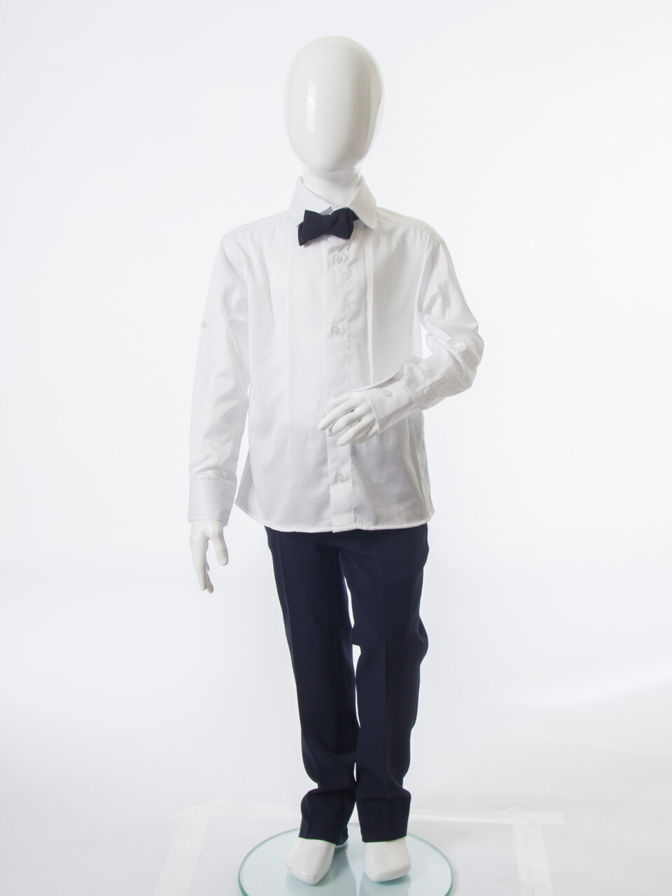 Erkek Çocuk 4'lu Papyonlu Takım Elbise 3-6 Yaş 4165 Lacivert - 12