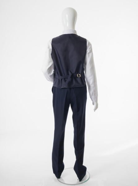 Erkek Çocuk 4'lu Takım Elbise 11-14 Yaş 4167 Lacivert - 2