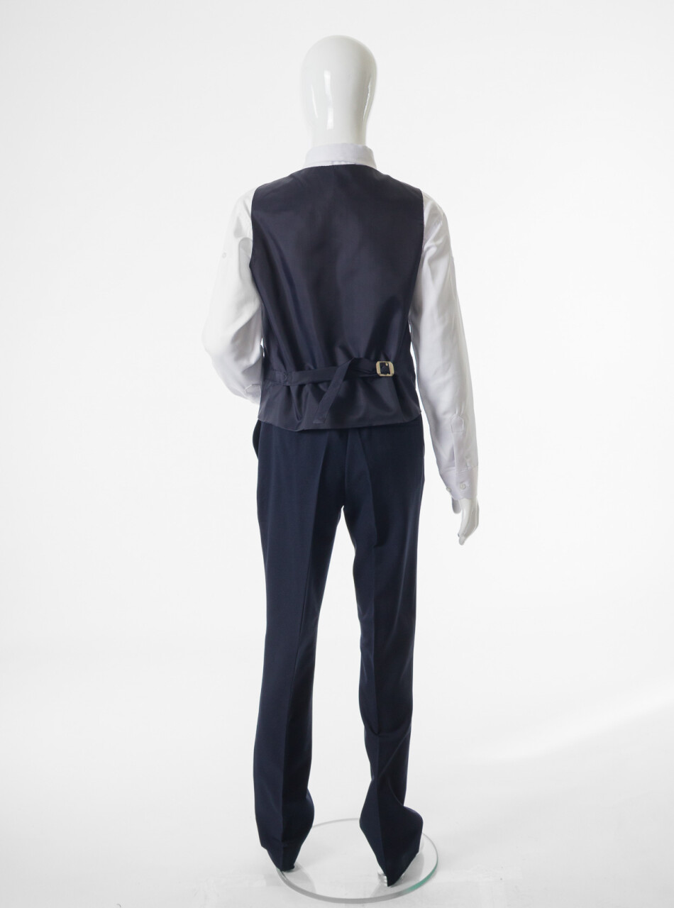 Erkek Çocuk 4'lu Takım Elbise 11-14 Yaş 4167 Lacivert - 2