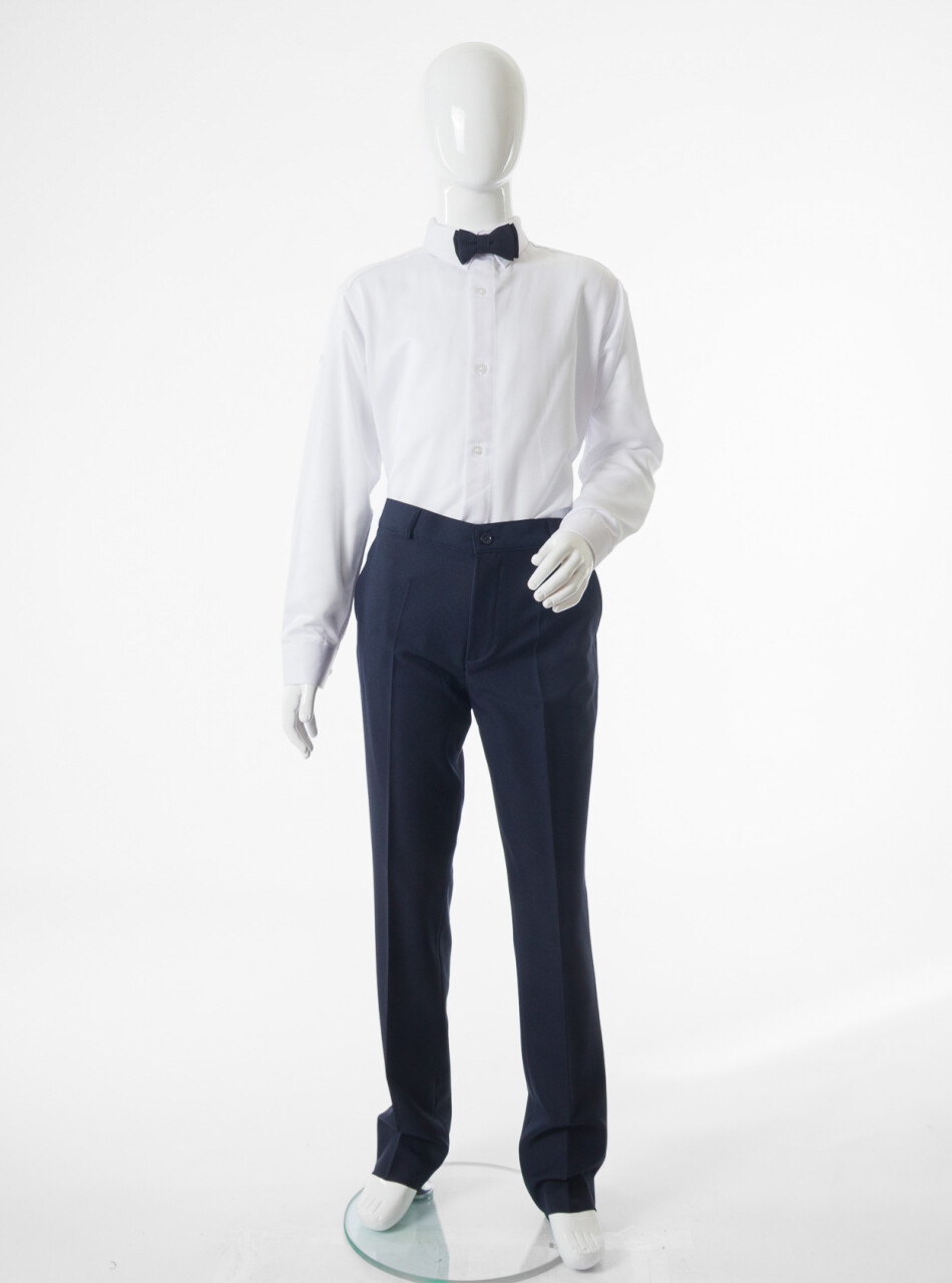 Erkek Çocuk 4'lu Takım Elbise 11-14 Yaş 4167 Lacivert - 11