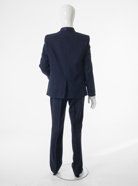 Erkek Çocuk 4'lu Takım Elbise 11-14 Yaş 4167 Lacivert - 9