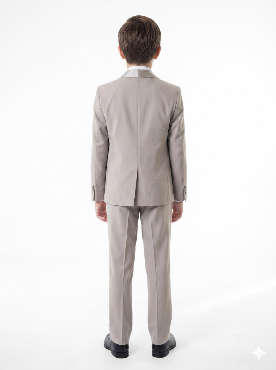 Erkek Çocuk 4'lu Takım Elbise 11-14 Yaş 4167 Vizon - 3