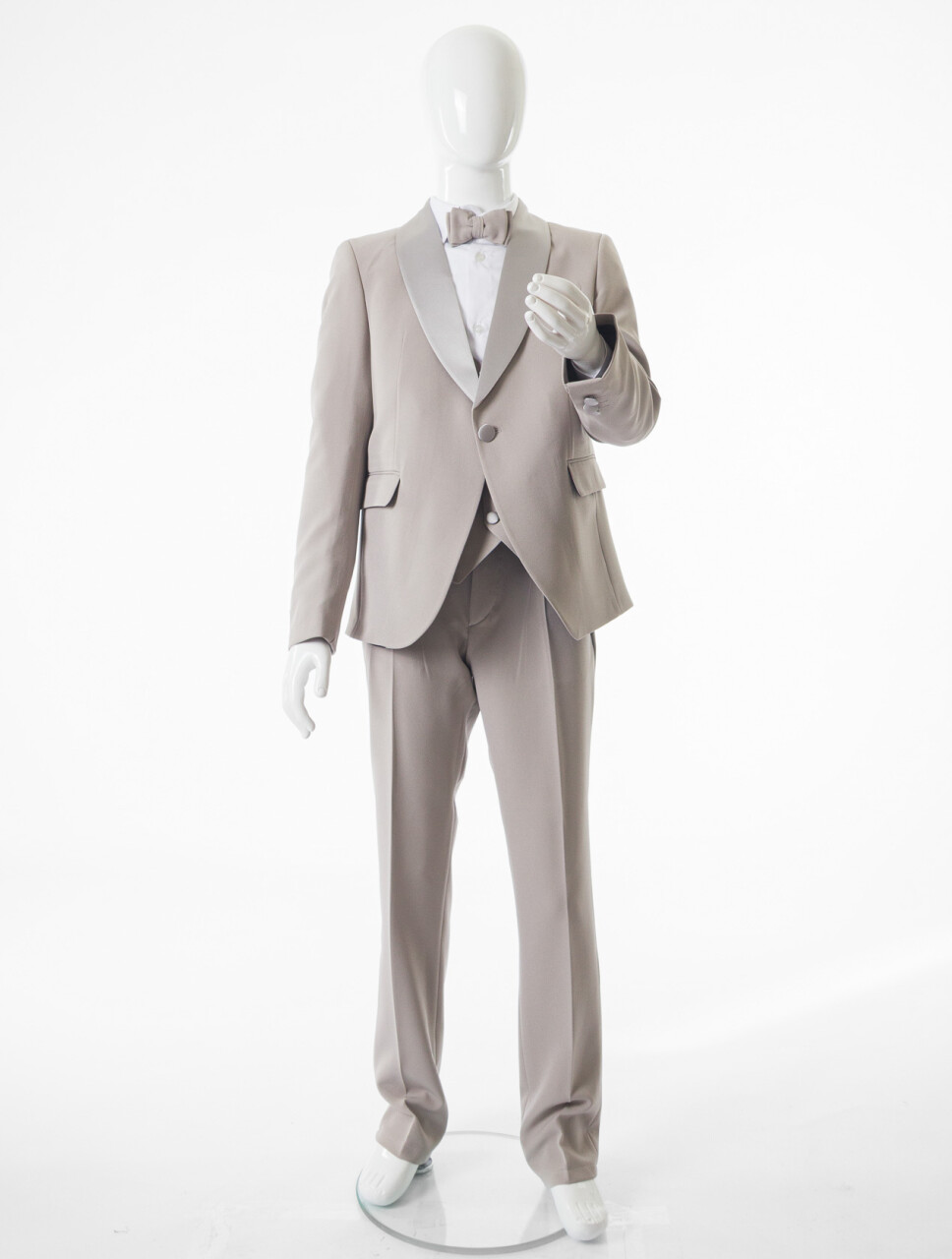 Erkek Çocuk 4'lu Takım Elbise 11-14 Yaş 4167 Vizon - 8