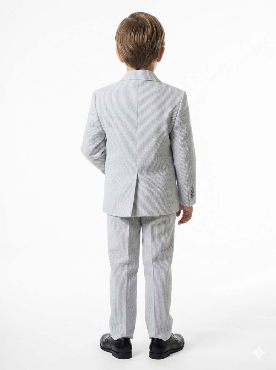Erkek Çocuk 3'lü Takım Elbise 3-6 Yaş 4162 Gri - 2