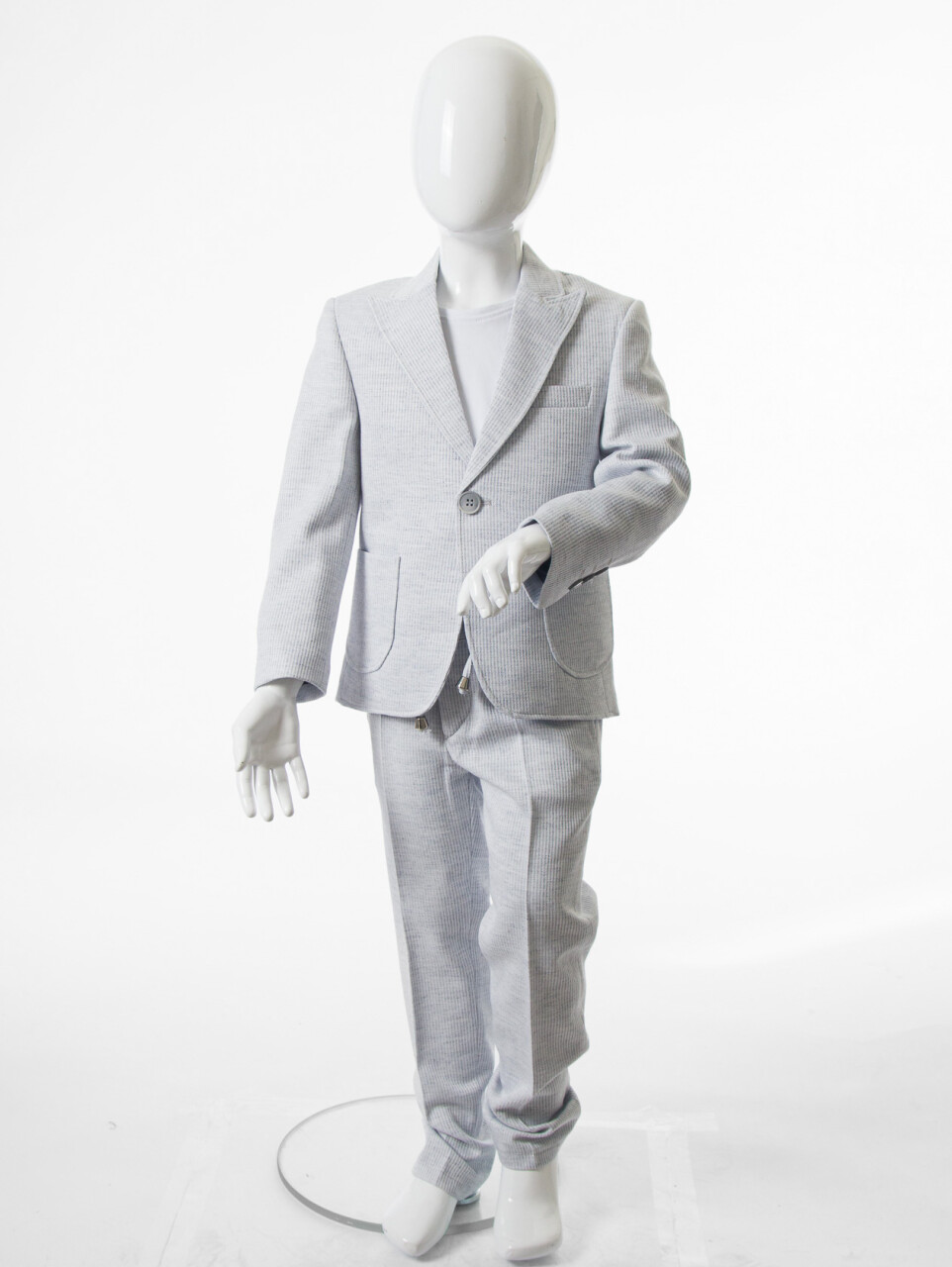 Erkek Çocuk 3'lü Takım Elbise 3-6 Yaş 4162 Gri - 6