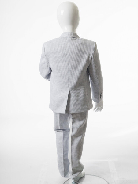 Erkek Çocuk 3'lü Takım Elbise 3-6 Yaş 4162 Gri - 7