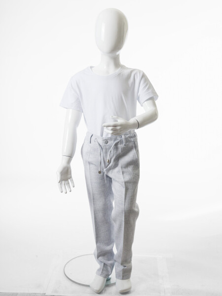 Erkek Çocuk 3'lü Takım Elbise 3-6 Yaş 4162 Gri - 8