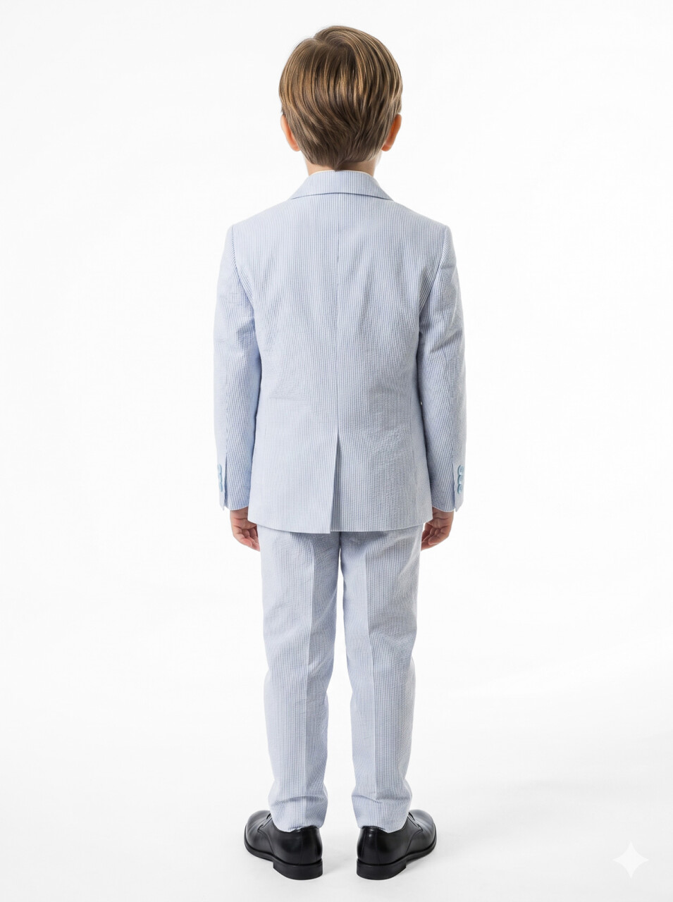 Erkek Çocuk 3'lü Takım Elbise 3-6 Yaş 4162 Açik Mavi - 2