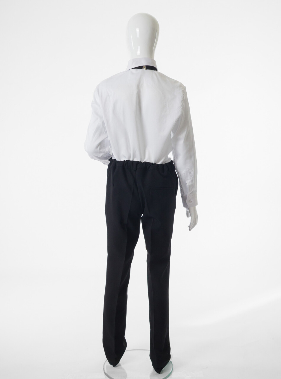 Erkek Çocuk 4'lu Takım Elbise 11-14 Yaş 4167 Siyah - 12