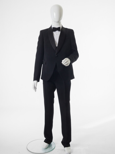 Erkek Çocuk 4'lu Takım Elbise 11-14 Yaş 4167 Siyah - 8