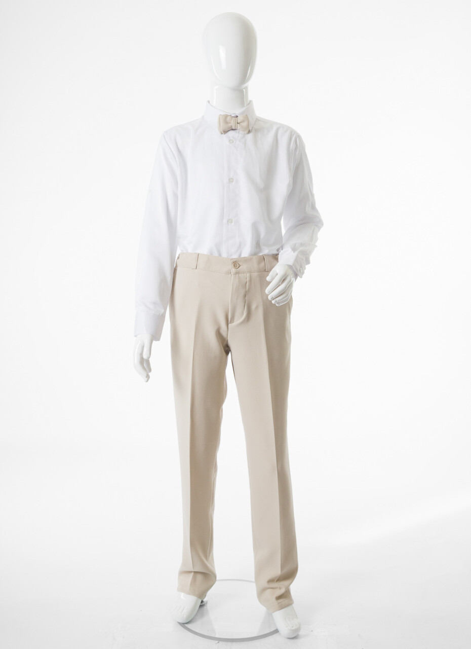 Erkek Çocuk 4'lu Takım Elbise 11-14 Yaş 4167 Bej - 11