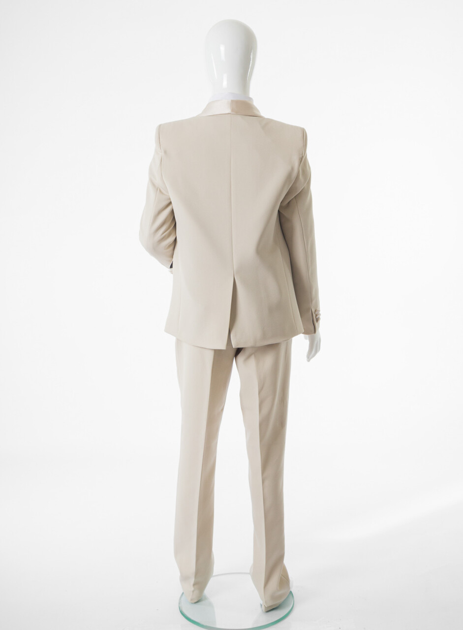 Erkek Çocuk 4'lu Takım Elbise 11-14 Yaş 4167 Bej - 9