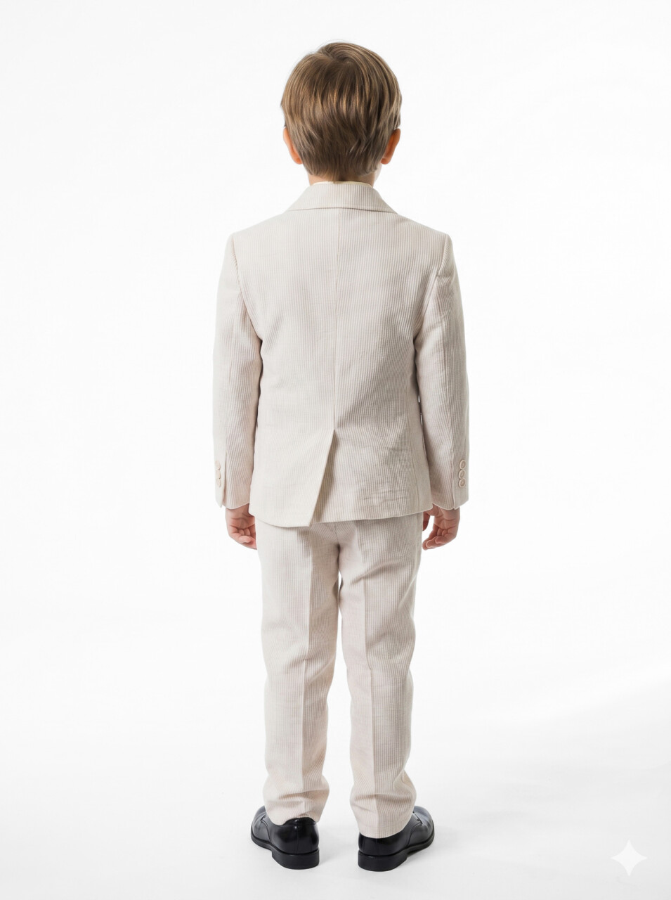 Erkek Çocuk 3'lü Takım Elbise 3-6 Yaş 4162 Bej - 2