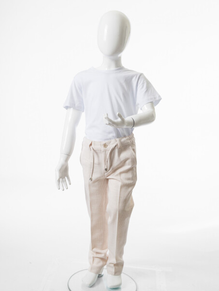 Erkek Çocuk 3'lü Takım Elbise 3-6 Yaş 4162 Bej - 7