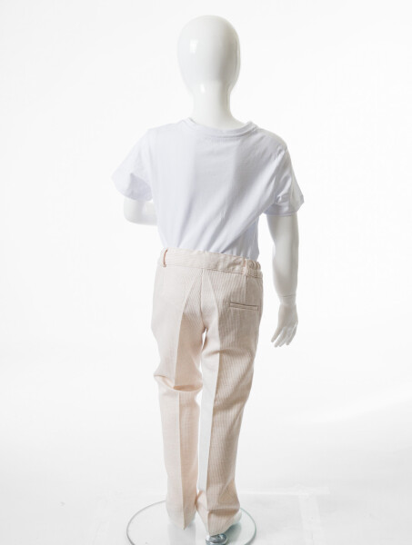 Erkek Çocuk 3'lü Takım Elbise 3-6 Yaş 4162 Bej - 8