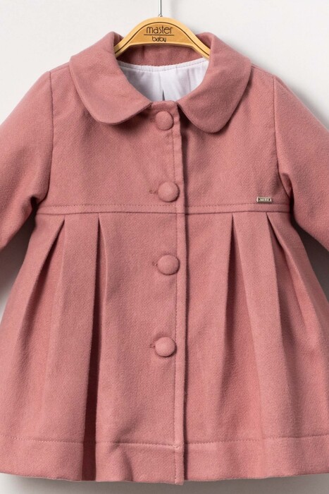 Kız Çocuk Elbise 6-36 Ay 2940 Pudra - 2