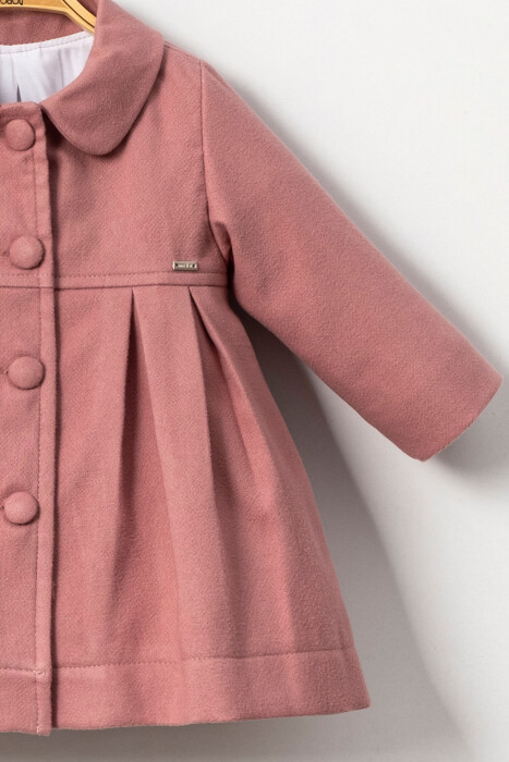 Kız Çocuk Elbise 6-36 Ay 2940 Pudra - 3