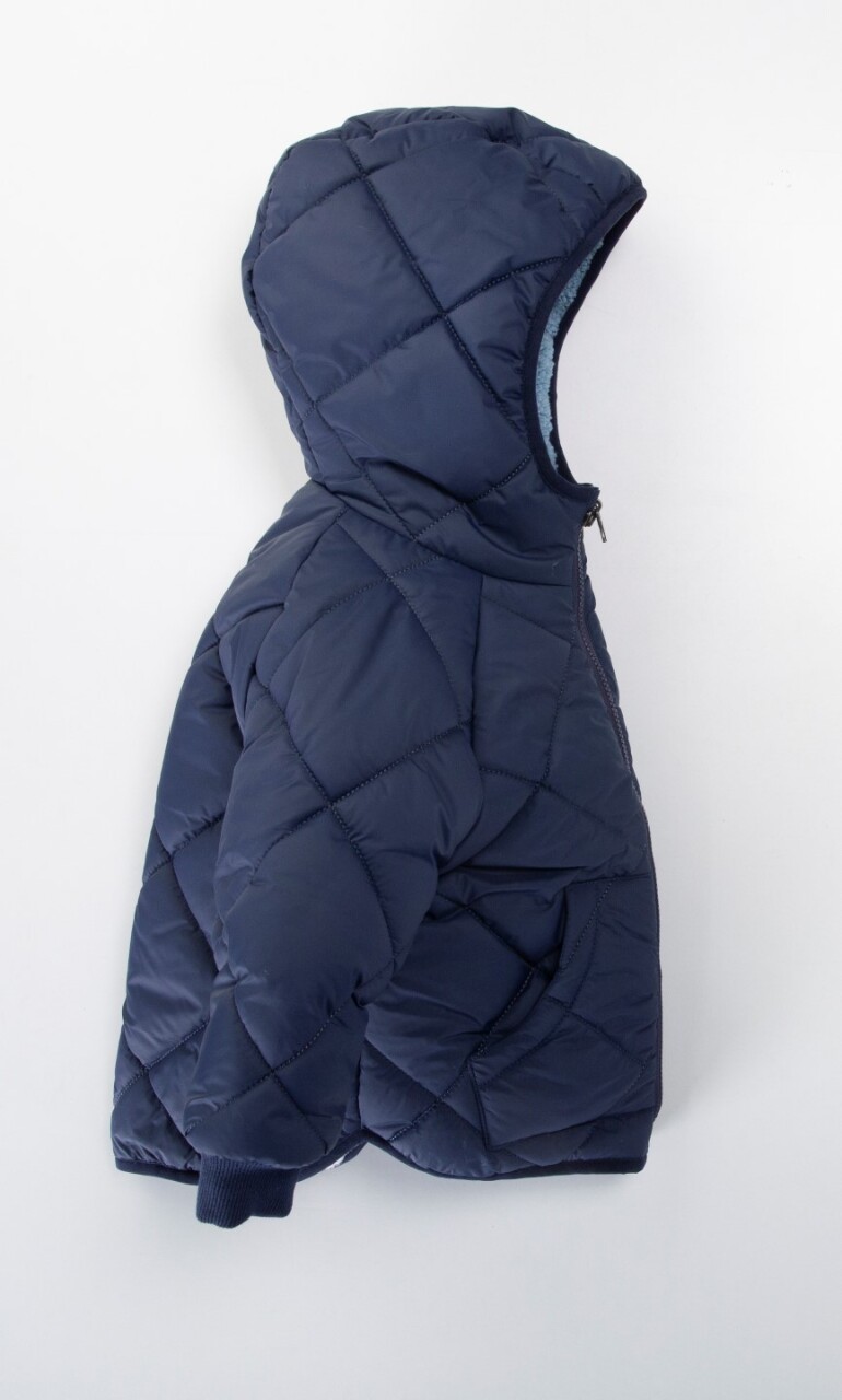 Erkek Çocuk Mont 6-10 Yaş 51397 Lacivert - 3