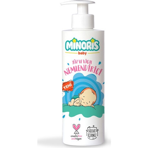 Minoris Baby Organik El Yüz ve Vücut Nemlendirici 200 ml - 1