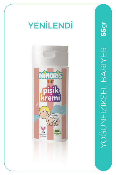 Minoris Baby Pişik Kremi 55 Gr - Minoris