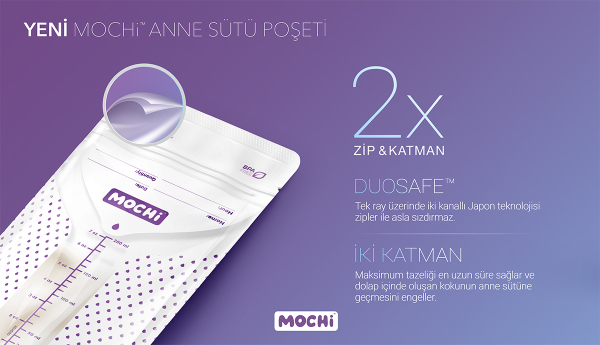 Mochi Anne Sütü Saklama Poşeti 120 Adet - 5